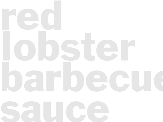 RED LOBSTER BARBECUE SAUCE