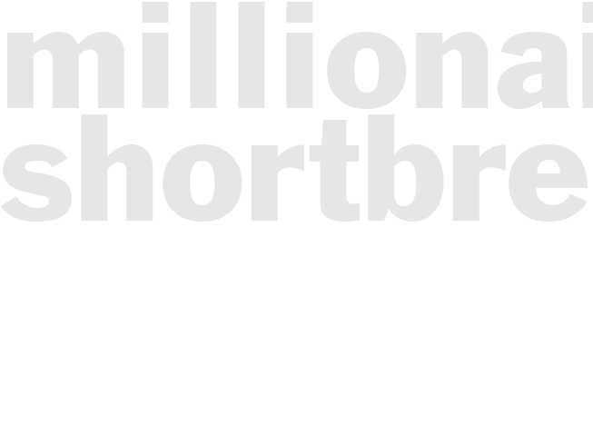 MILLIONAIRES SHORTBREAD