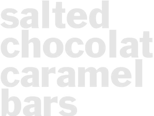 Salted Chocolate-Caramel Bars