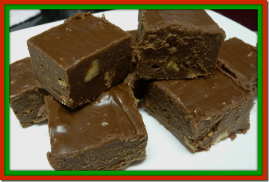 Easy Buttery Kahlua Fudge