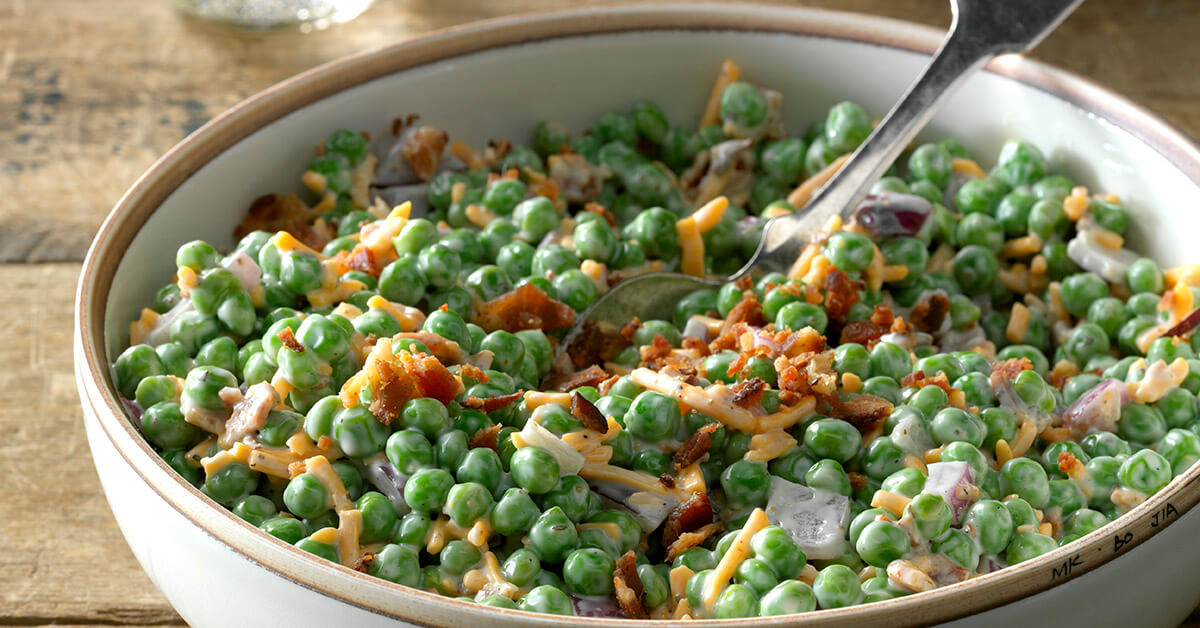 Bacon Pea Salad 