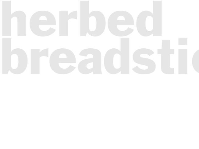 HERBED BREADSTICKS 