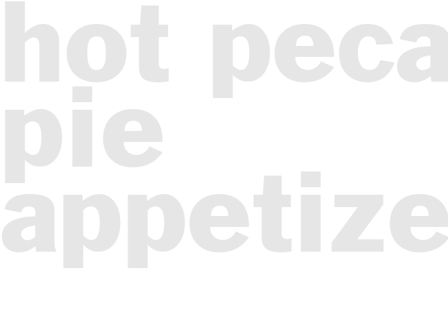 HOT PECAN PIE APPETIZER