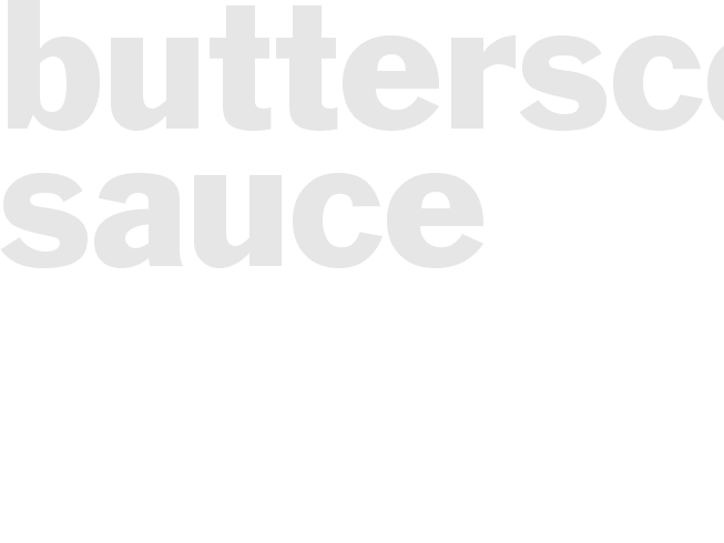 BUTTERSCOTCH SAUCE 