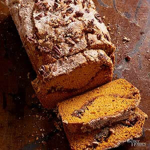 Bourbon Pumpkin Break with Spice Swirl