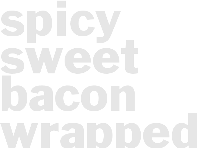 Spicy-Sweet Bacon Wrapped Shrimp