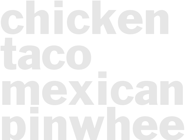Chicken Taco Mexican Pinwheels