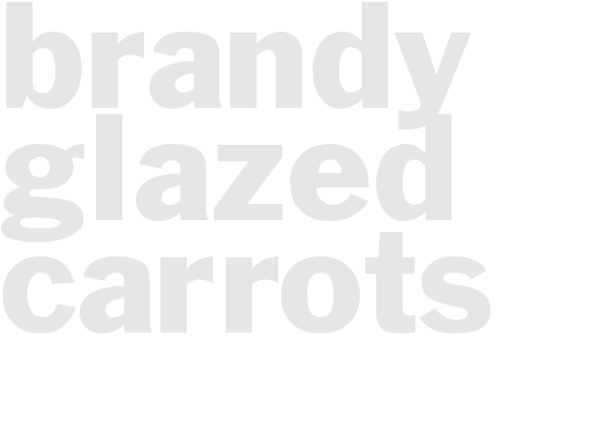 Brandy-Glazed Carrots