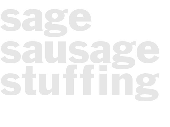 Sage Sausage Stuffing