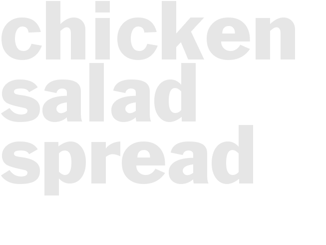 Chicken Salad Spread