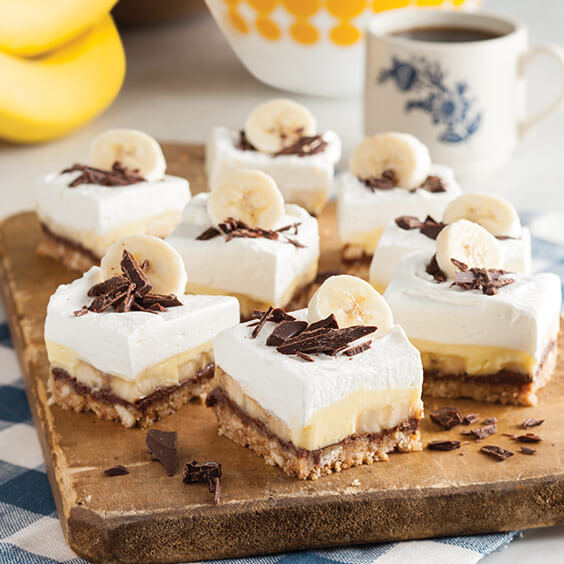 Banana Pudding Bars