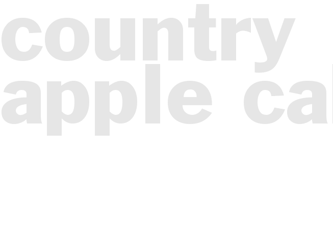Country Apple Cake