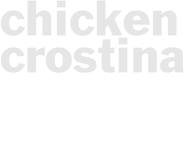 Chicken Crostina