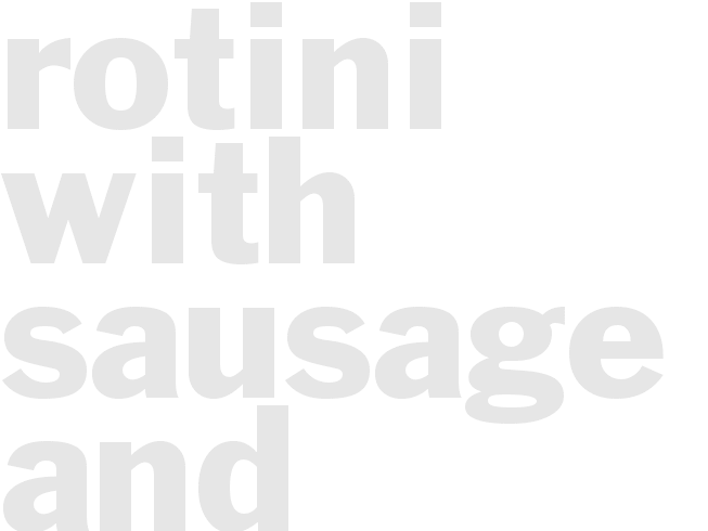Rotini with Sausage and Asparagus - Olive Garden