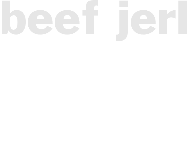Beef Jerky