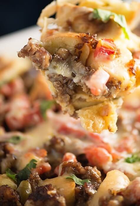 MEXICAN BAGEL BREAKFAST CASSEROLE