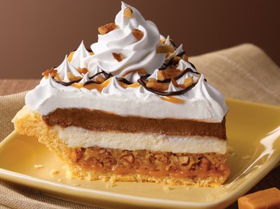 CARAMEL PECAN SILK SUPREME PIE