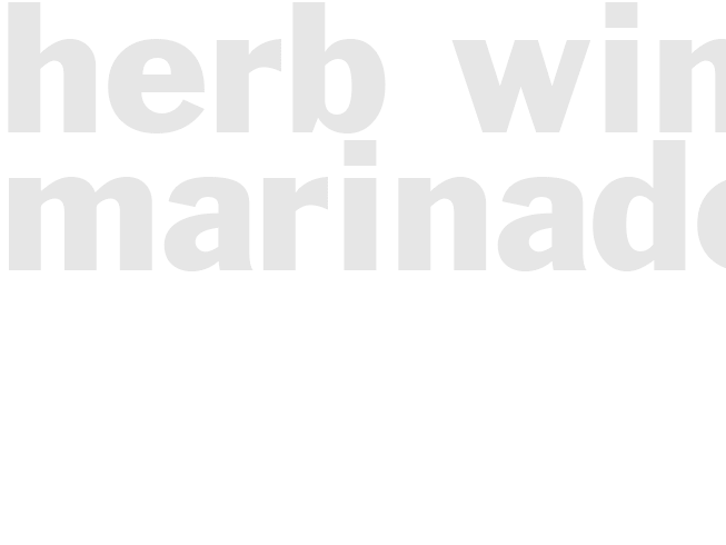 HERB WINE MARINADE