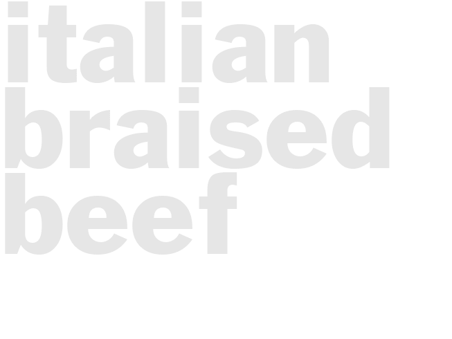 Italian Braised Beef