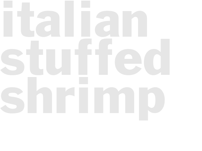 Italian Stuffed Shrimp