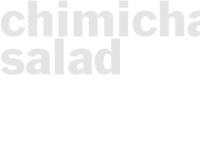 CHIMICHANGA SALAD
