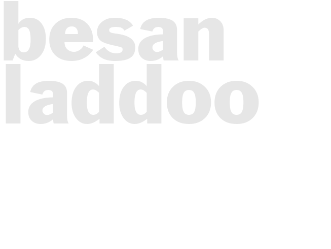 Besan Laddoo
