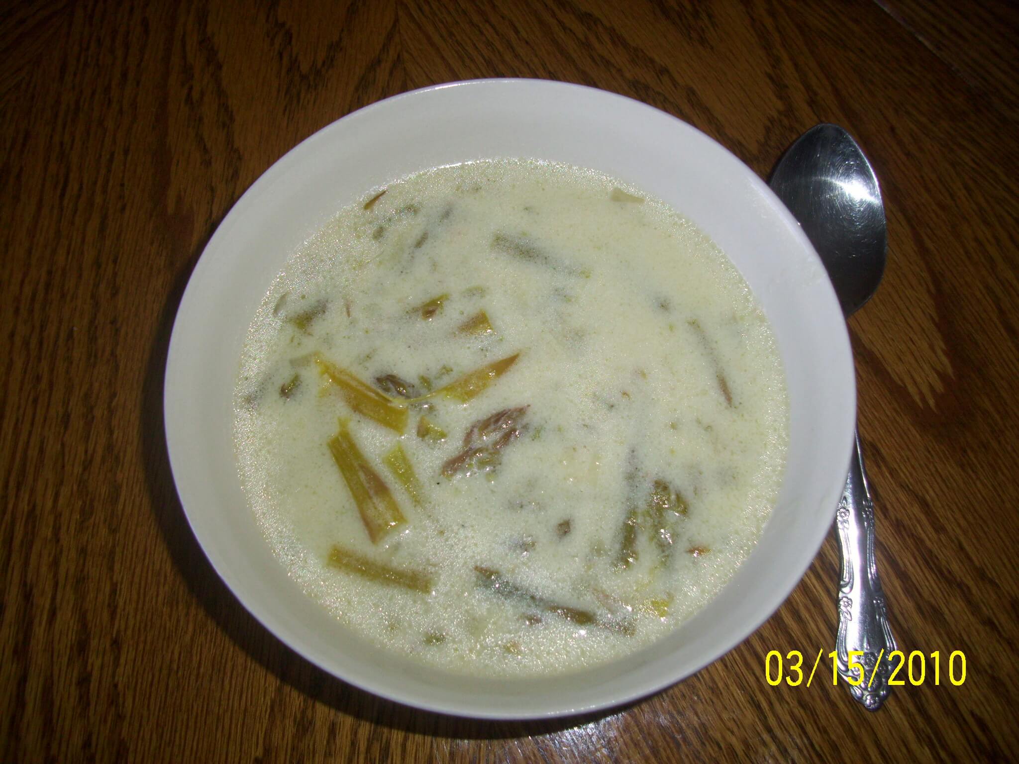 Cream of Asparagus Soup