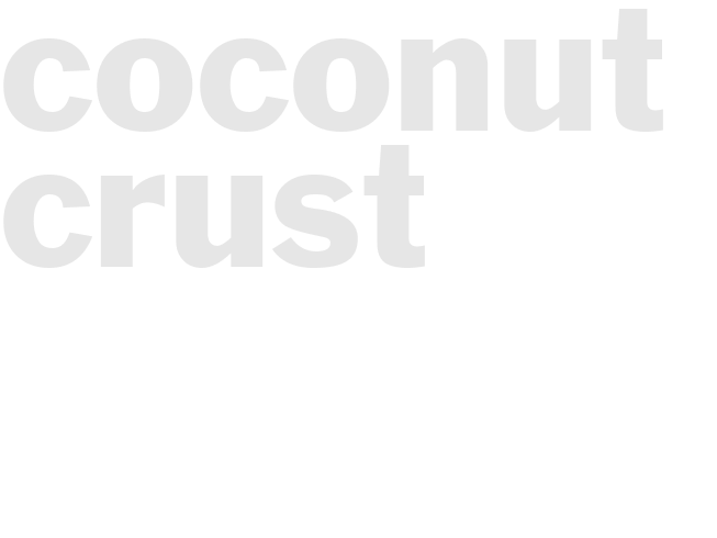 Coconut Crust