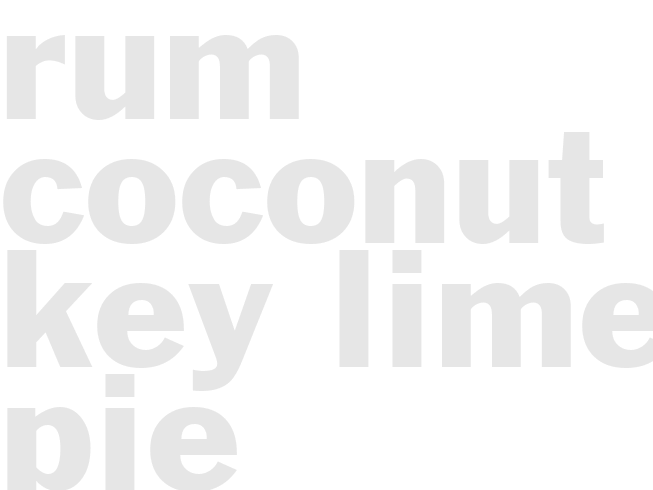 Rum-Coconut Key Lime Pie