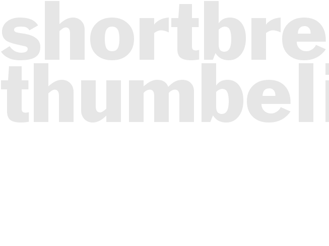 SHORTBREAD THUMBELINAS 