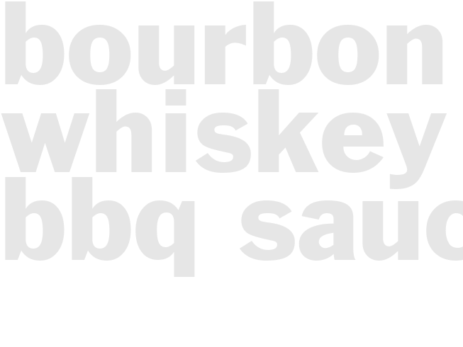 Bourbon Whiskey BBQ Sauce