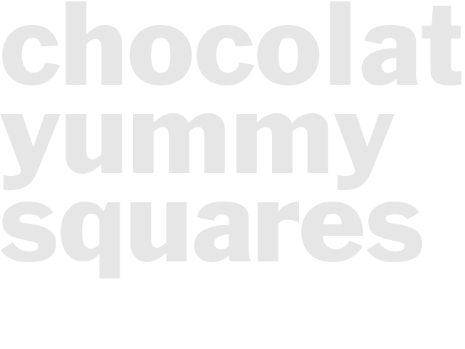 CHOCOLATE YUMMY SQUARES