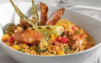 Toulouse Chicken and Chorizo Jambalaya