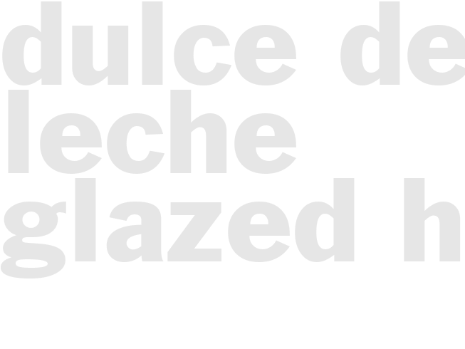 Dulce de Leche-Glazed Ham 