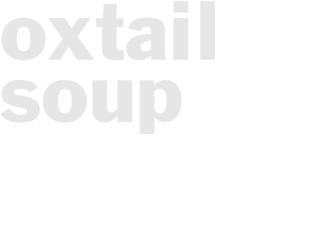 Oxtail Soup