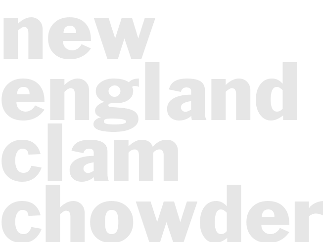 New England Clam Chowder