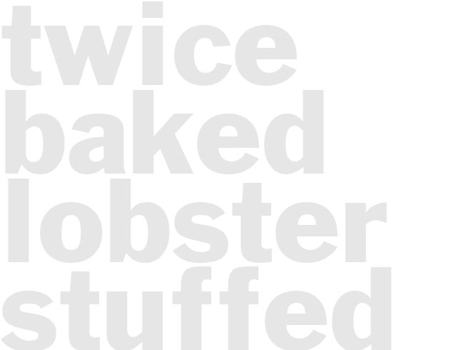 Twice-Baked Lobster-Stuffed Potatoes