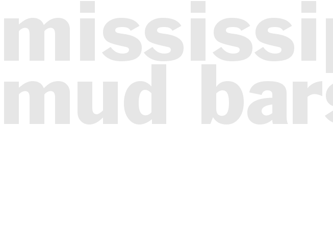 MISSISSIPPI MUD BARS