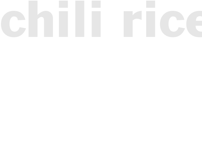 CHILI RICE 