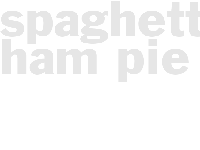 SPAGHETTI-HAM PIE
