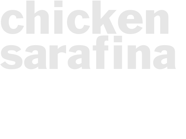 CHICKEN SARAFINA 