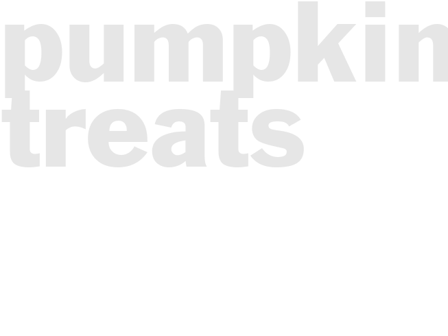 PUMPKIN TREATS