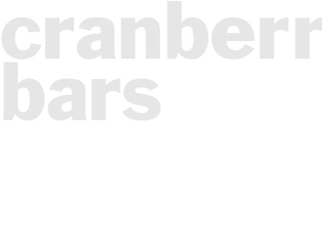 CRANBERRY BARS