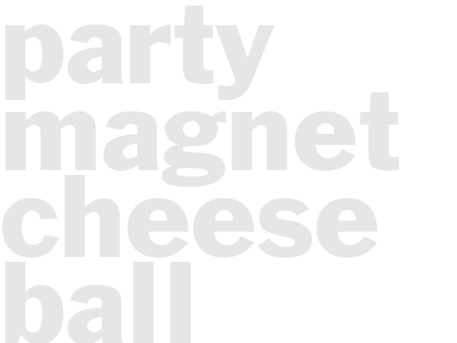 Party Magnet Cheese Ball  