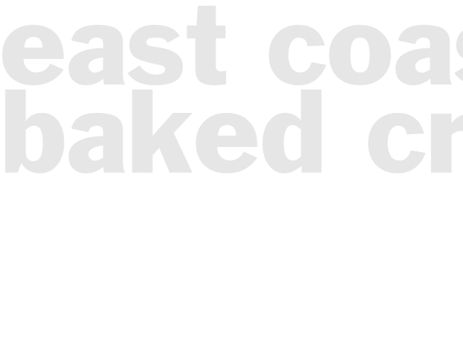 East Coast Baked Crab