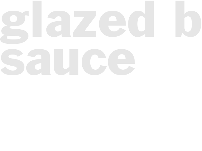 GLAZED BBQ SAUCE