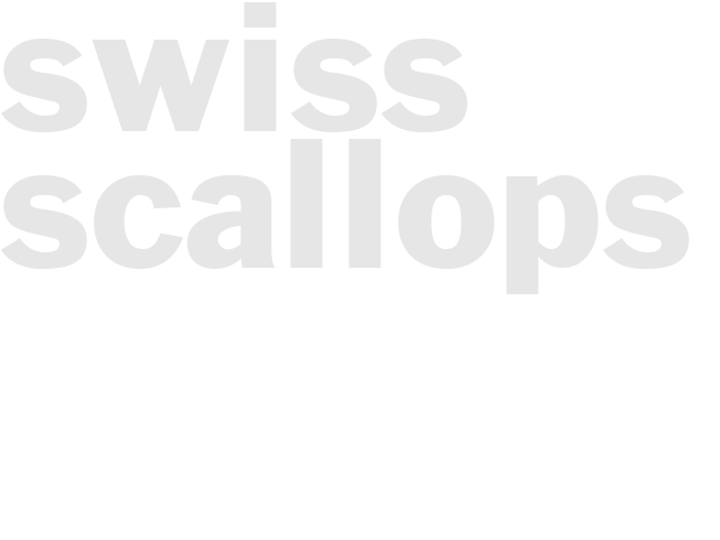 SWISS SCALLOPS