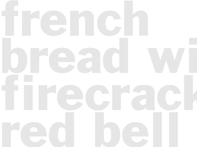 FRENCH BREAD WITH FIRECRACKER RED BELL PEPPER BUTTER