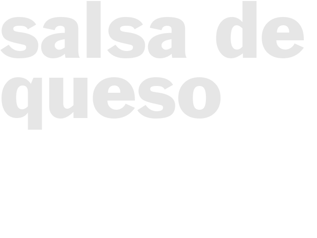SALSA DE QUESO
