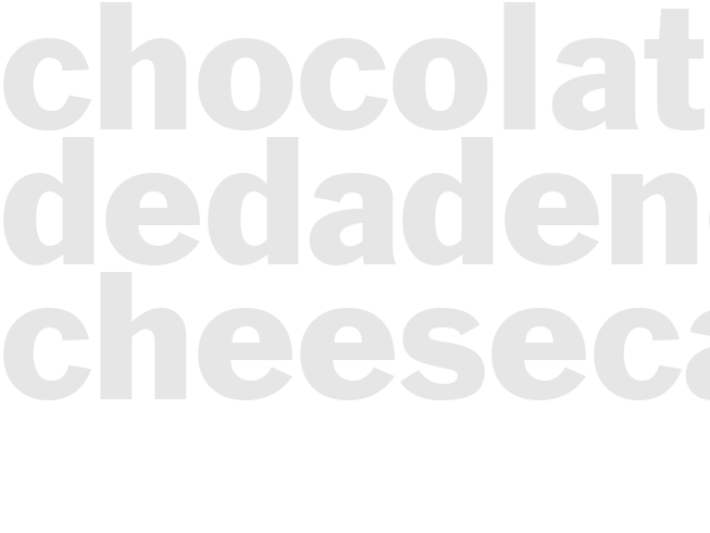 CHOCOLATE DEDADENCE CHEESECAKE 